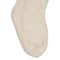 Glitzhome&#xAE; 24&#x22; White Knitted Polyester Christmas Stocking with Pom Pom, 2ct.